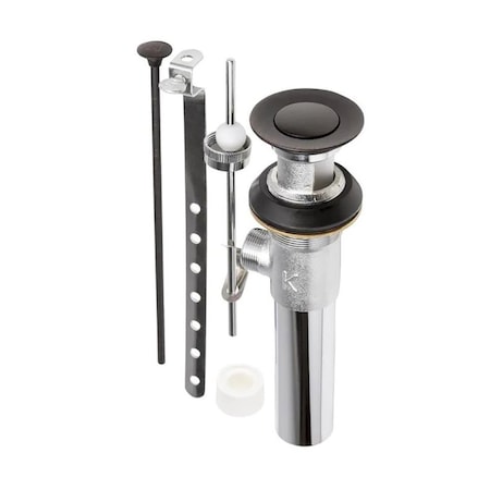 Thrifco Plumbing 1-1/4 Inch Sink Drain Pop-up Waste Assembly, Oil Rubbed Bronze 4405815